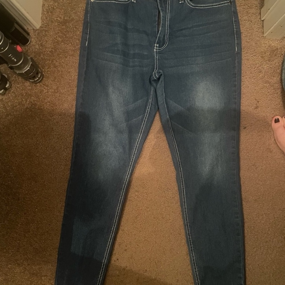 VIP Jeans in Blue and White